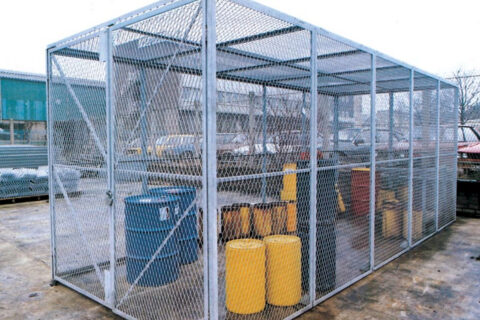 Mesh safety enclosure