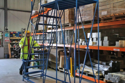 Tall movable access platform