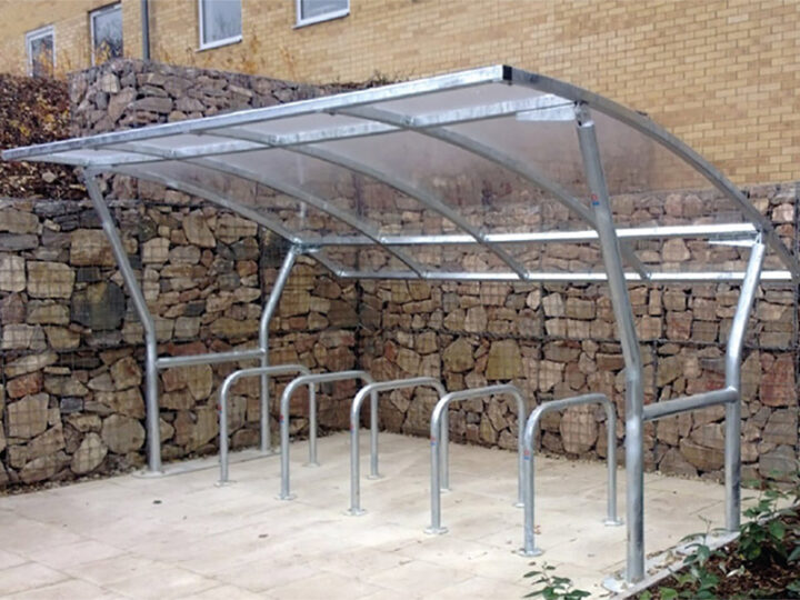 Cambourne cycle shelters