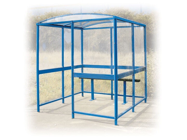 Clear dome smoking shelter