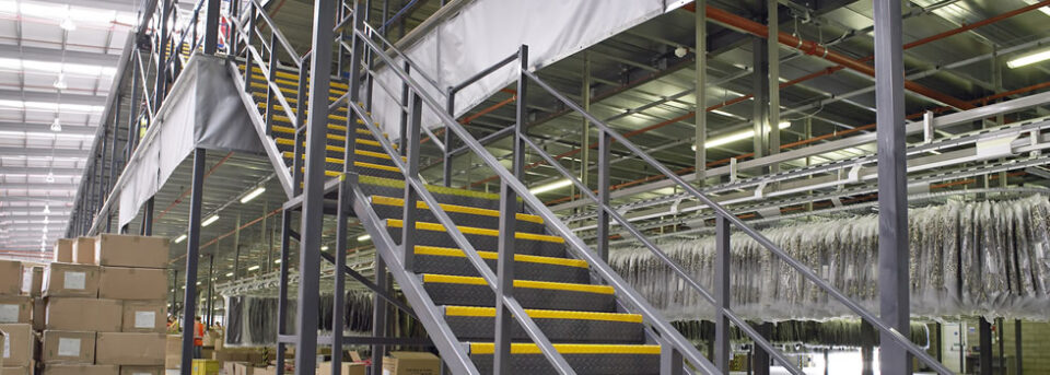 NSI installed industrial staircase