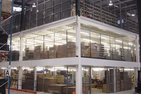Multi storey mezzanine floors