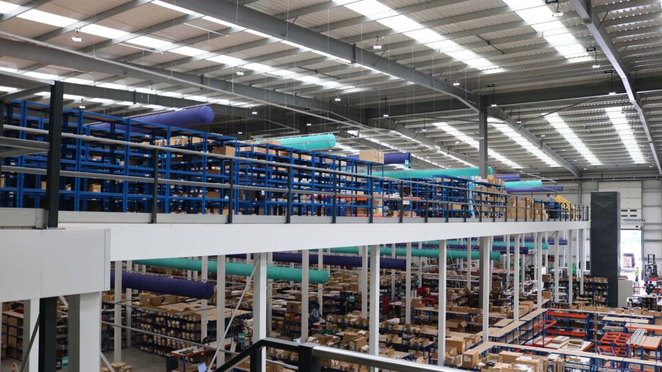 Types of mezzanine platforms