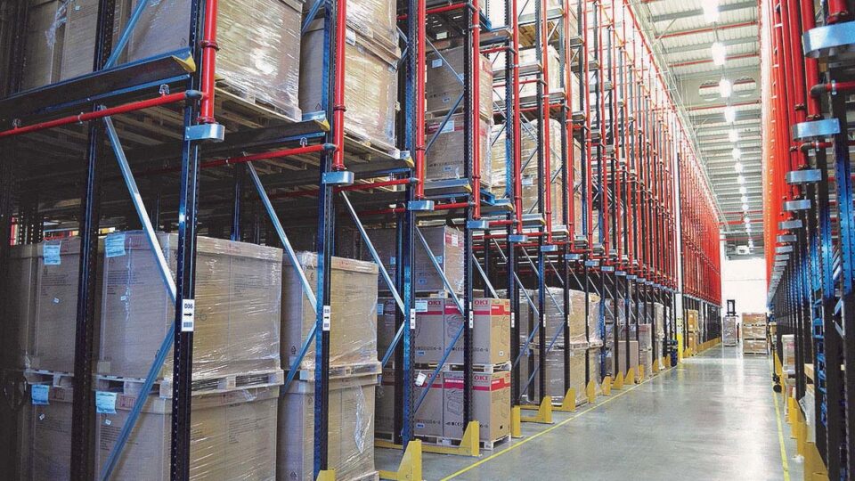 Industrial pallet racking systems
