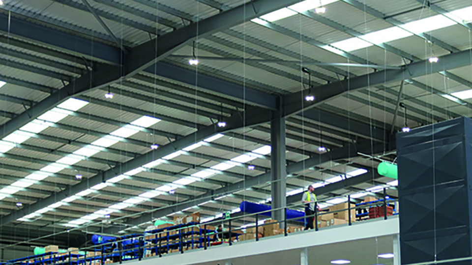 More Good stored inside due to a new mezzanine floor
