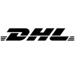 DHL black logo