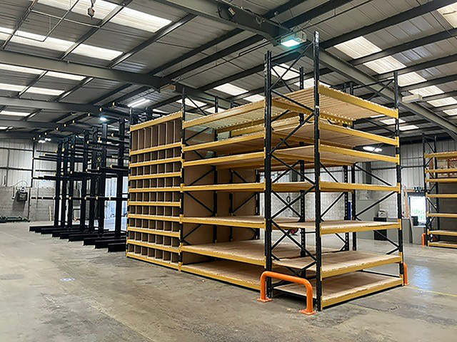 Small racking installation project completed by NSI Projects