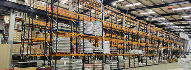 Enterprise Foods warehouse storage solution